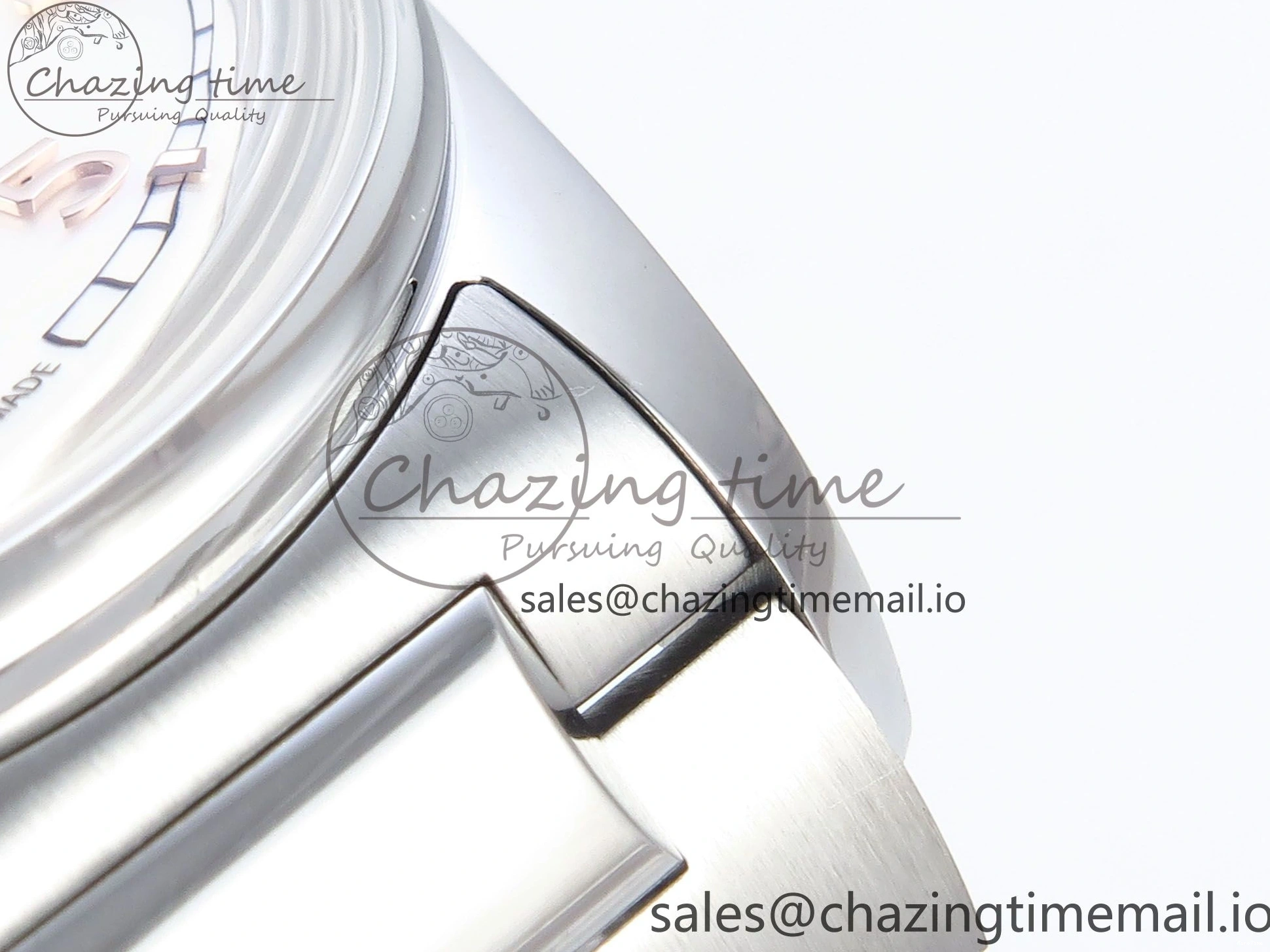MIROTIME 0522 Portugieser Auto IWC0562A APSF 1:1 Best Edition White RG Dial on SS Bracelet A Unique 6991